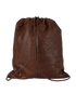 Puffy Backpack, £1,100, Handbags, Brown, Leather, Back view